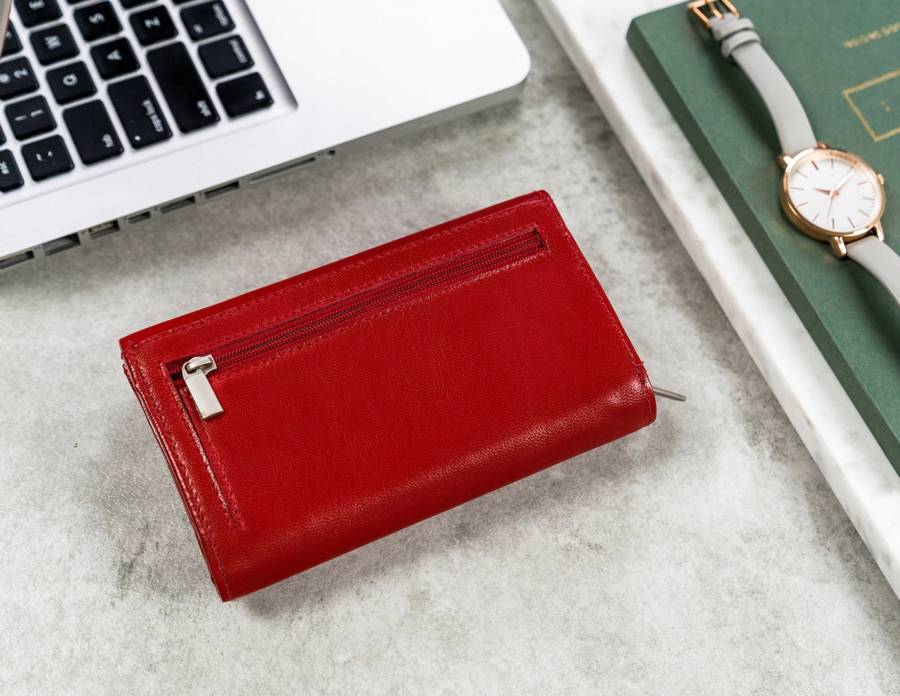 Кошелек женский Cavaldi RD-21-GCL RED Кошелек женский Cavaldi RD-21-GCL RED